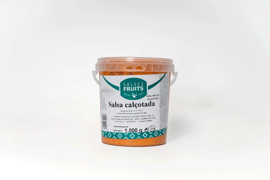 Salsa de romesco 1 kg, salsa tradicional catalana perfecta para acompañar calçots, pescados y carnes.